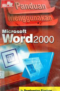 Image of Panduan menggunakan microsoft Word 2000