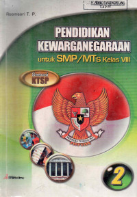 Image of Pendidikan kewarganegaraan 2 untuk smp / mts kelas viii