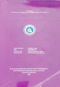 Image of Laporan pengenalan lingkungan persekolahan ( plp I ) & ( plp II)