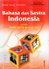Image of Bahasa dan sastra indonesia 1 untuk smp / mts kelas vii