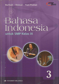 Image of Bahasa dan sastra indonesia 3 untuk smp / mts kelas ix