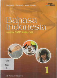 Image of Bahasa indonesia 1 untuk smp kelas vii