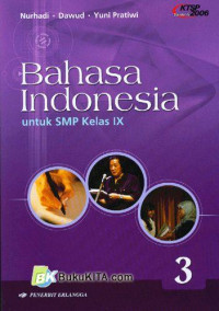 Image of Bahasa indonesia 3 untuk smp kelas ix