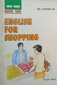 Image of English for shopping