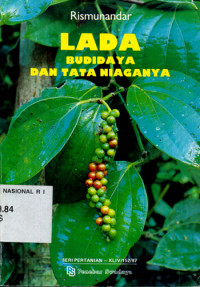 Image of Lada budidaya dan tata niaganya
