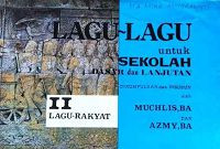 Image of Lagu-lagu untuk sekolah dasar dan lanjutan ii : lagu rakyat