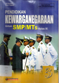 Image of Pendidikan Kewarganegaraan 3  utk smp / mts kelas ix