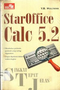 Image of Singkat tepat jelas : staroffice calc 5.2